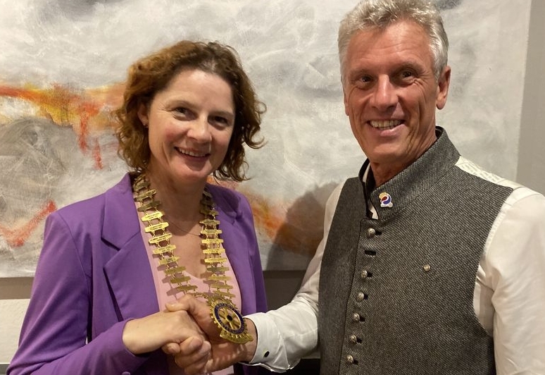 Rotary-Club Hermagor hat erstmals eine Pr&auml;sidentin