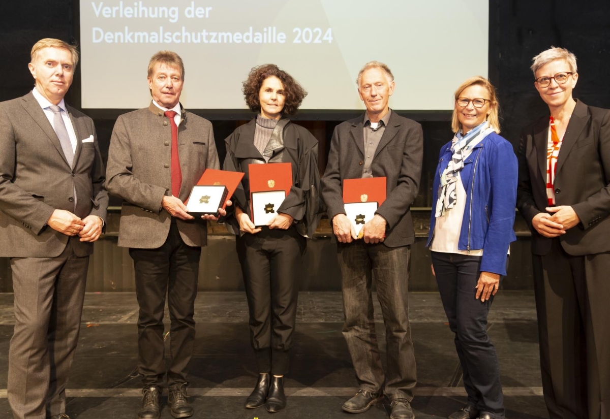 Weitere Denkmalschutzmedaille f&uuml;r Osttiroler Projekt