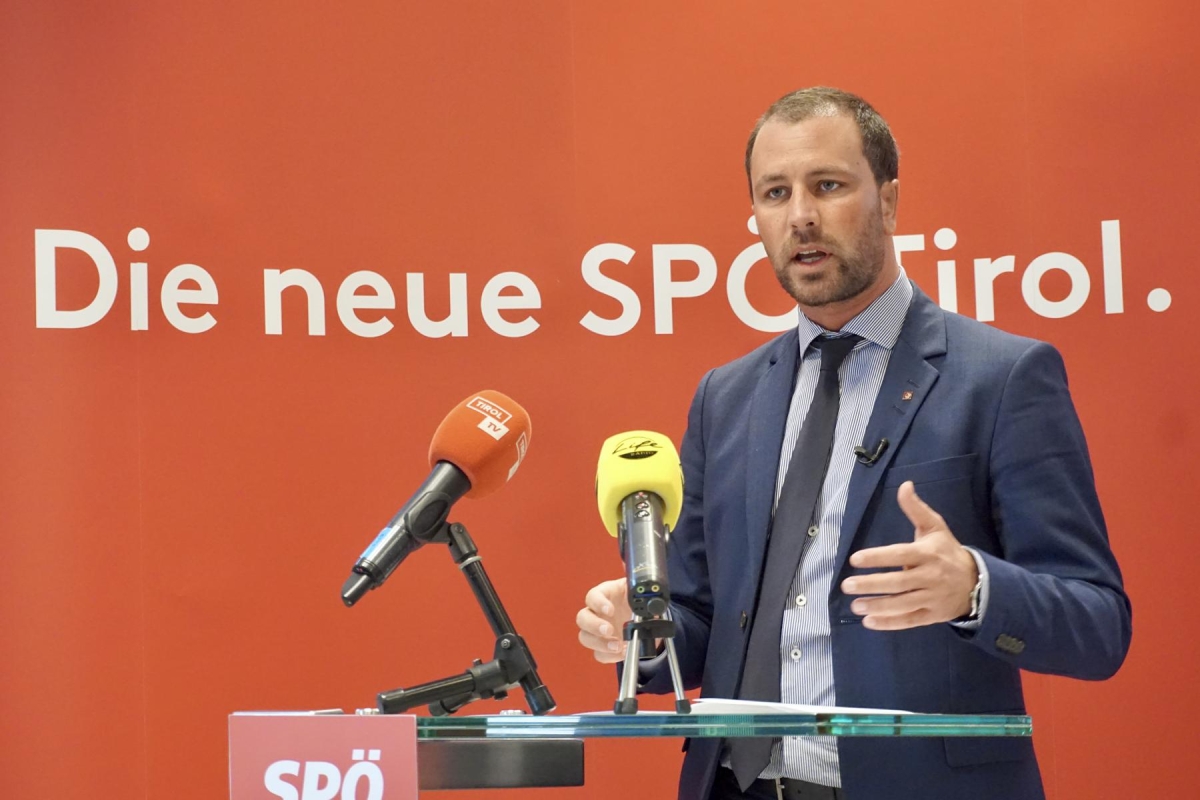 Tiroler SP&Ouml;-Chef Dornauer unter Druck