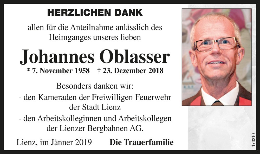 Johannes Oblasser