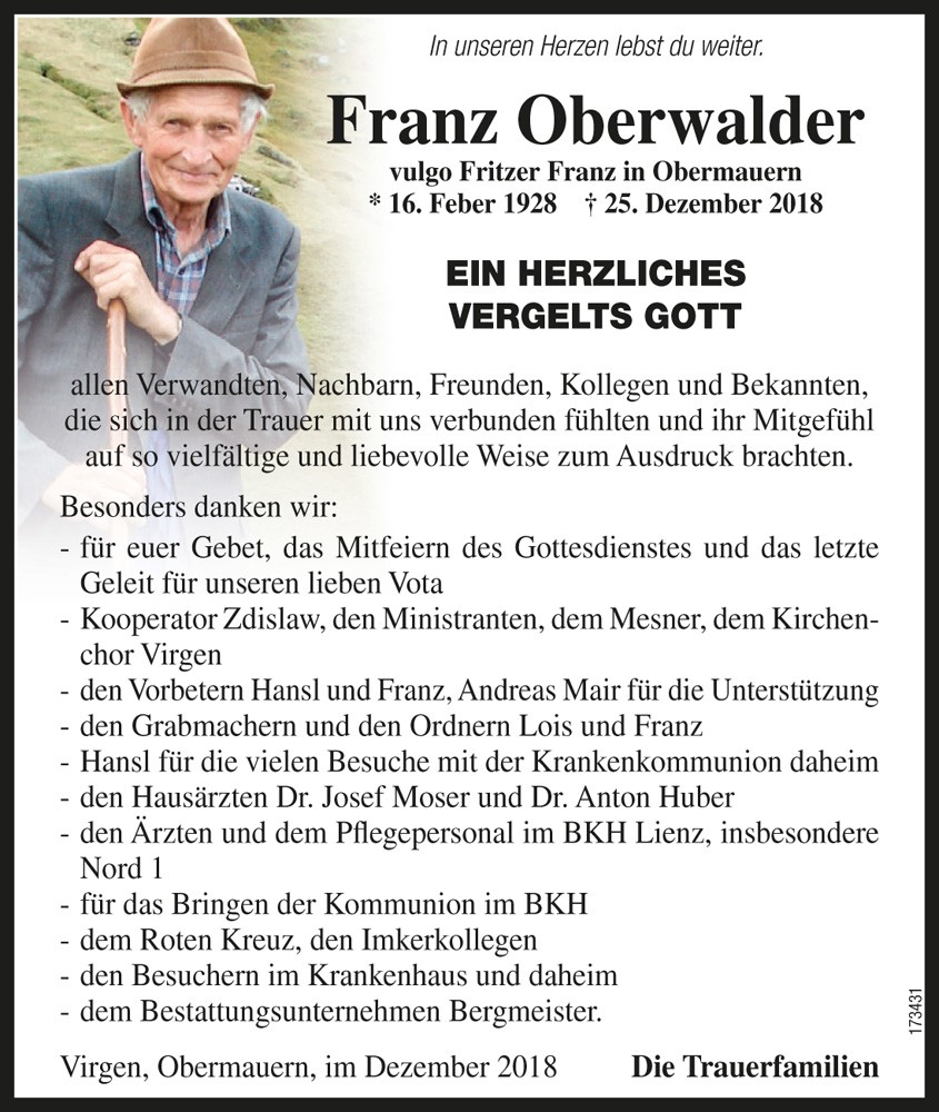 Franz Oberwalder