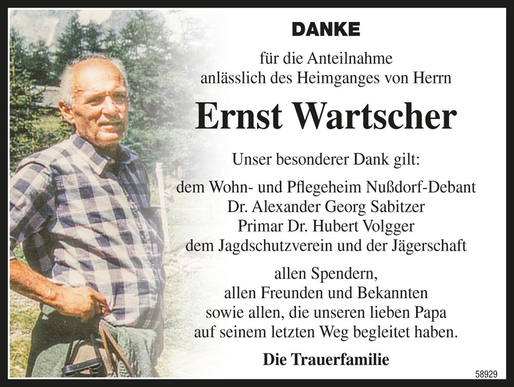 Ernst Wartscher