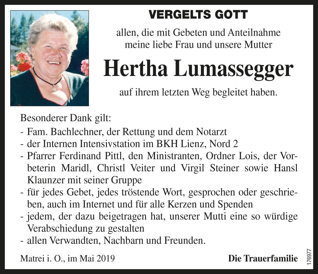 Hertha Lumassegger