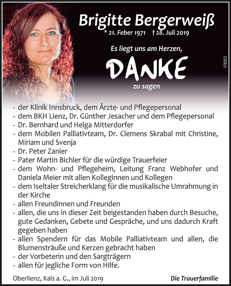 Brigitte Bergerwei&szlig;