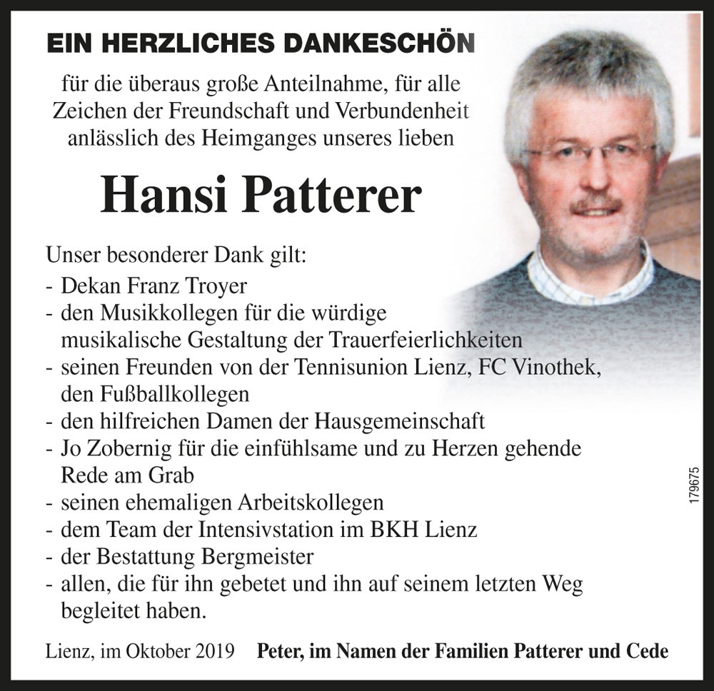 Hans Patterer