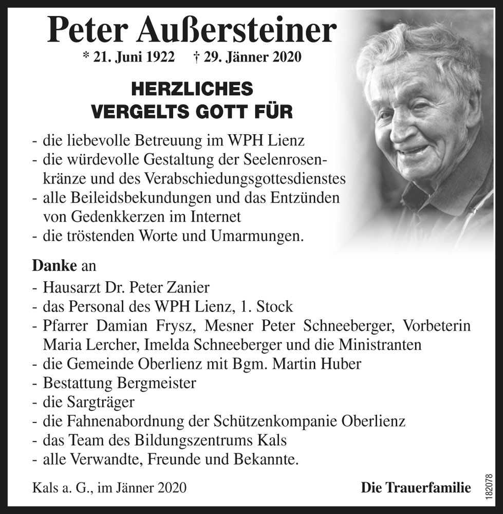 Peter Au&szlig;ersteiner 