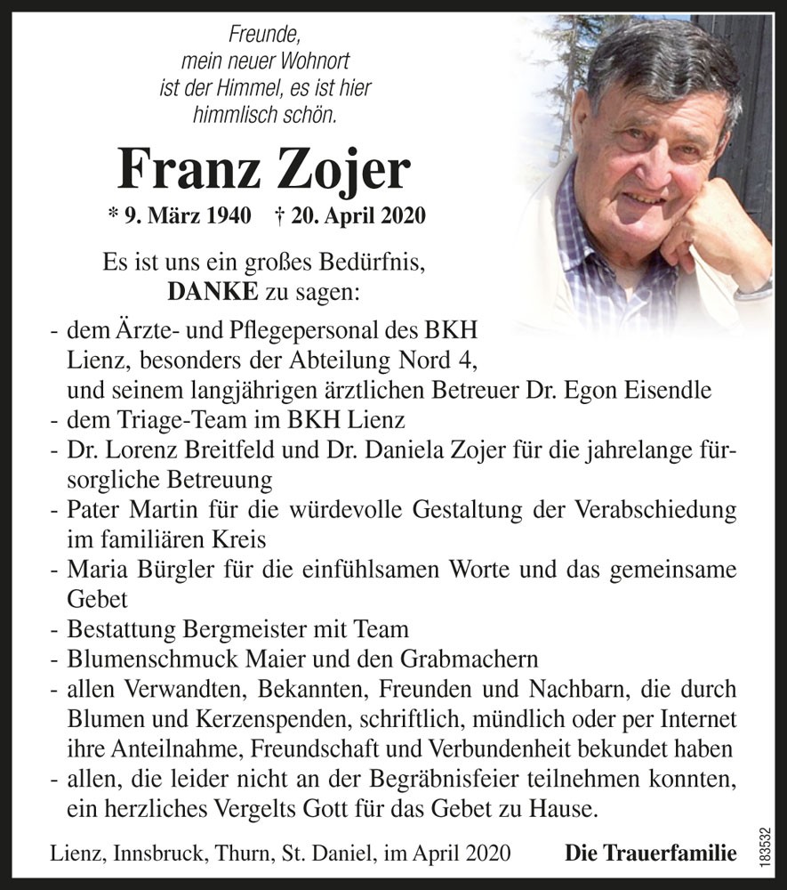 Franz Zojer