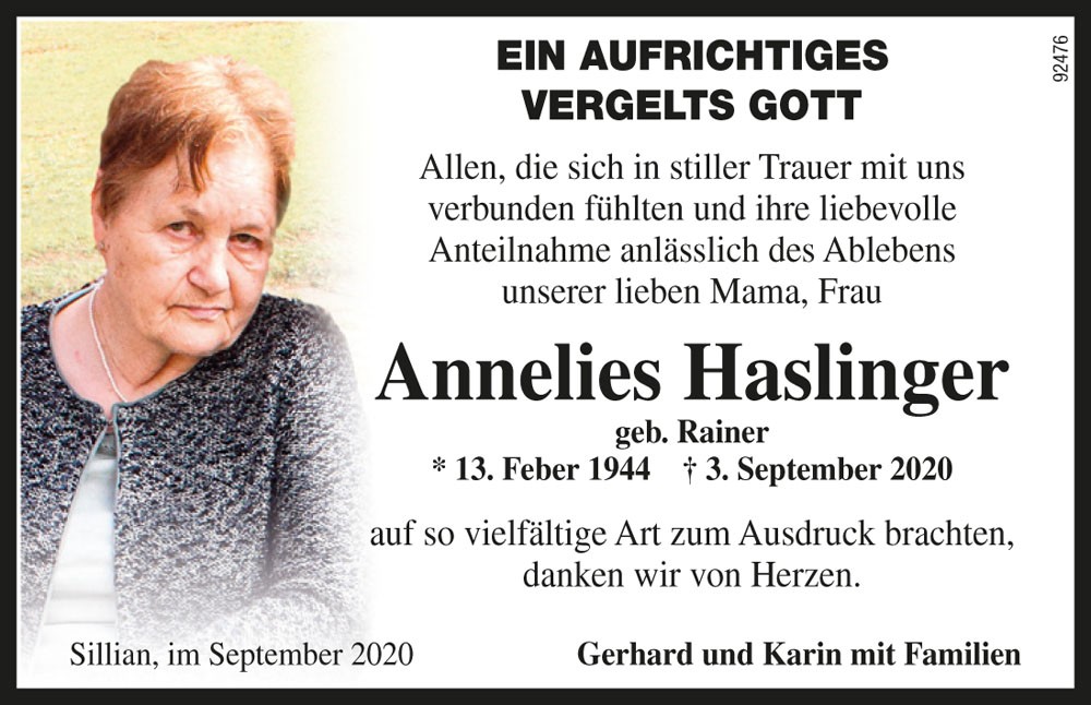 Annelies Haslinger