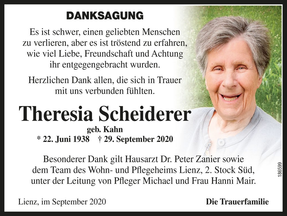 Theresia Scheiderer