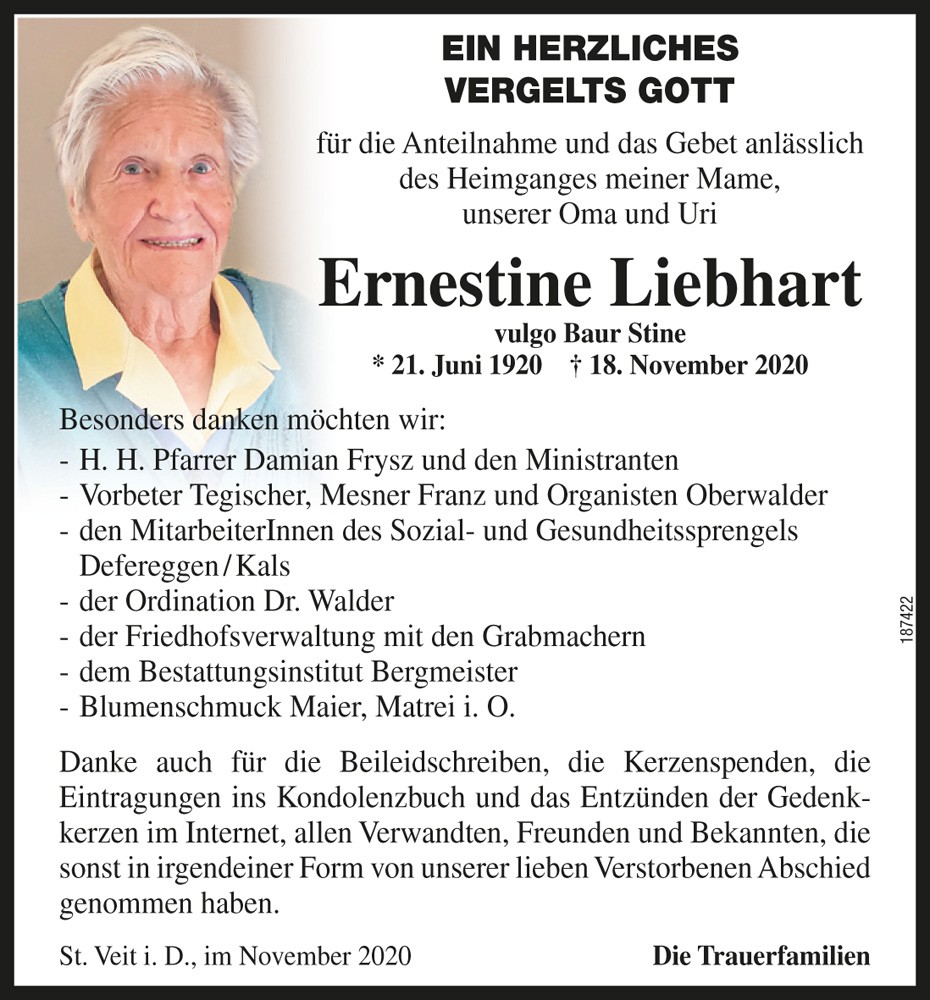Ernestine Liebhart