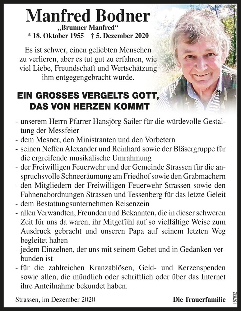 Manfred Bodner, vlg. Brunner