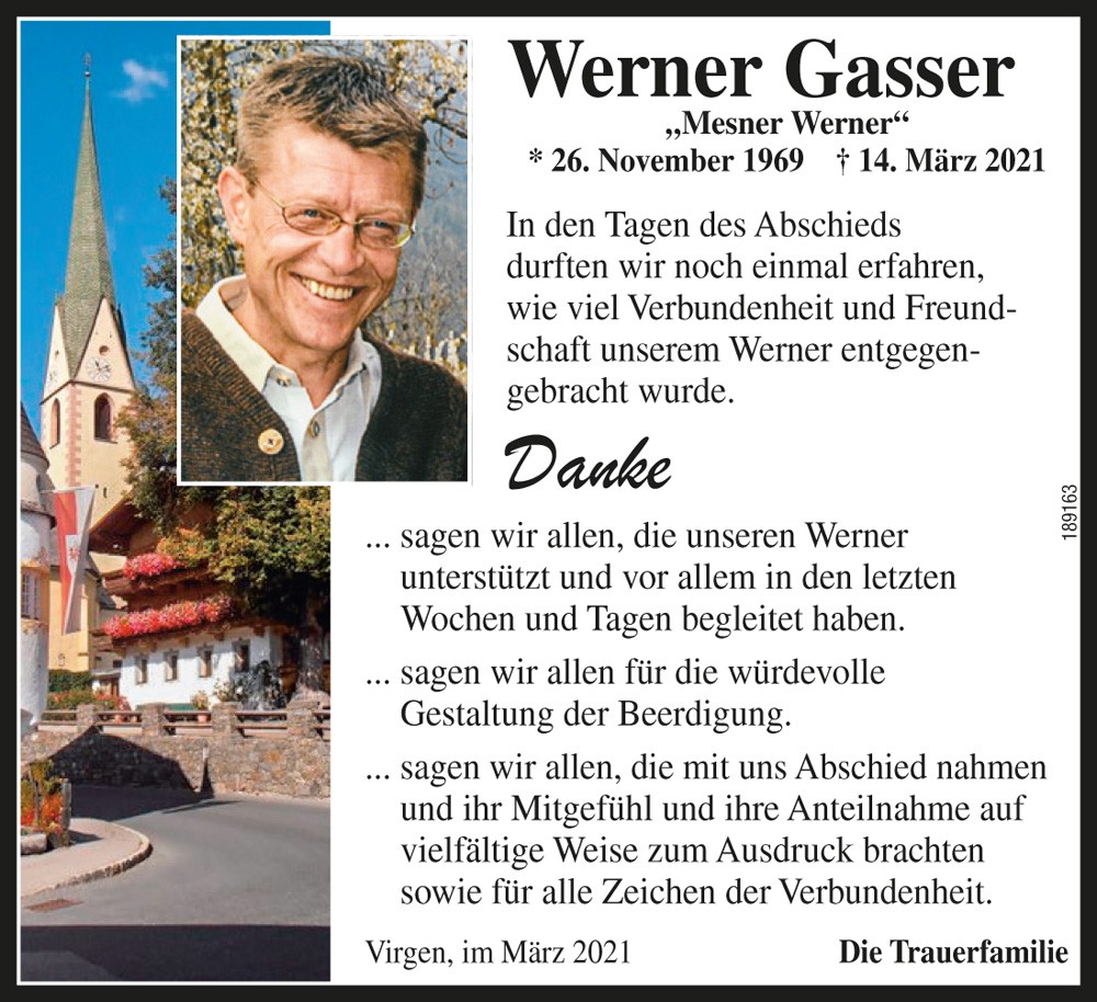 Werner Gasser 