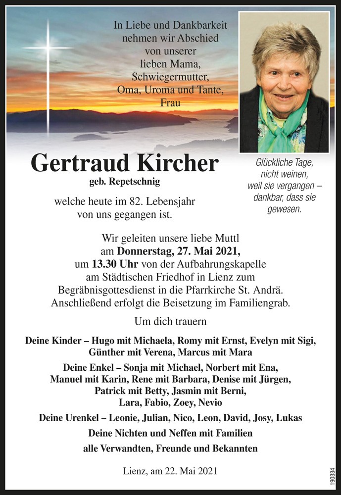 Gertraud Kircher