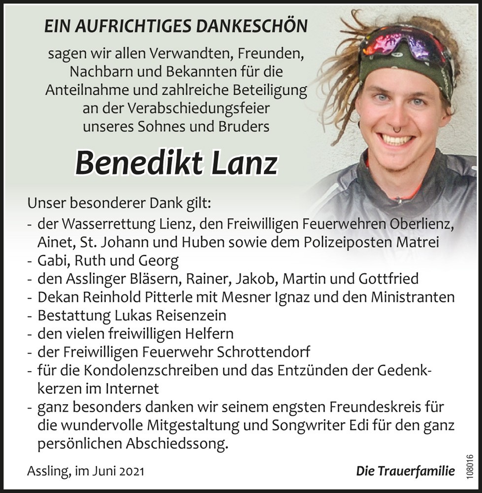Benedikt Lanz
