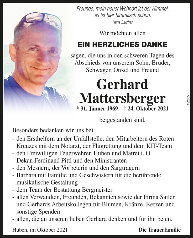 Gerhard Mattersberger