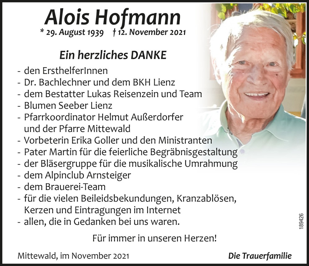 Alois Hofmann