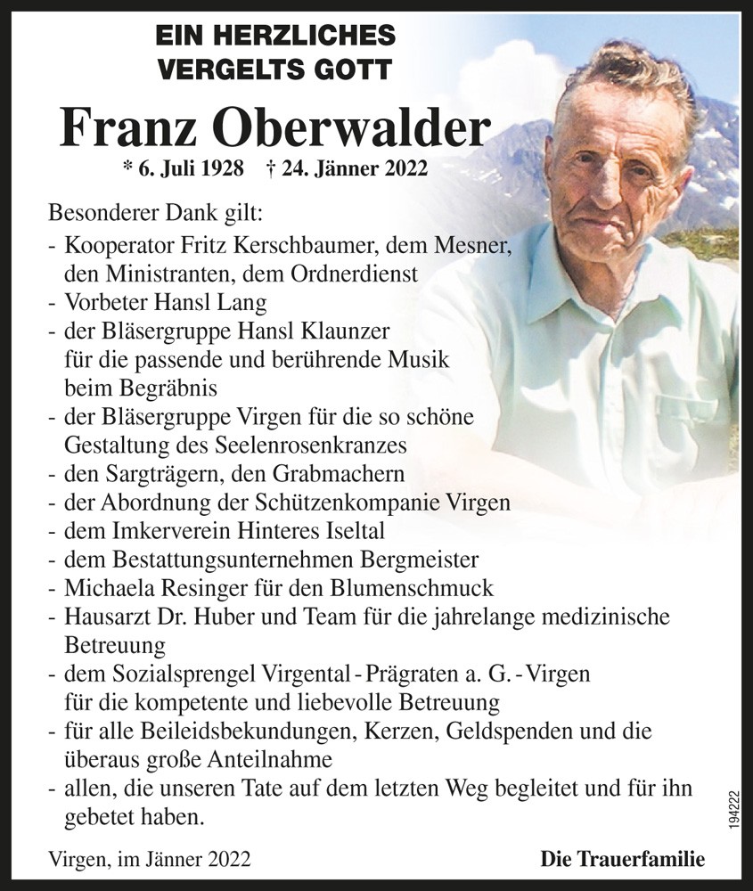 Franz Oberwalder