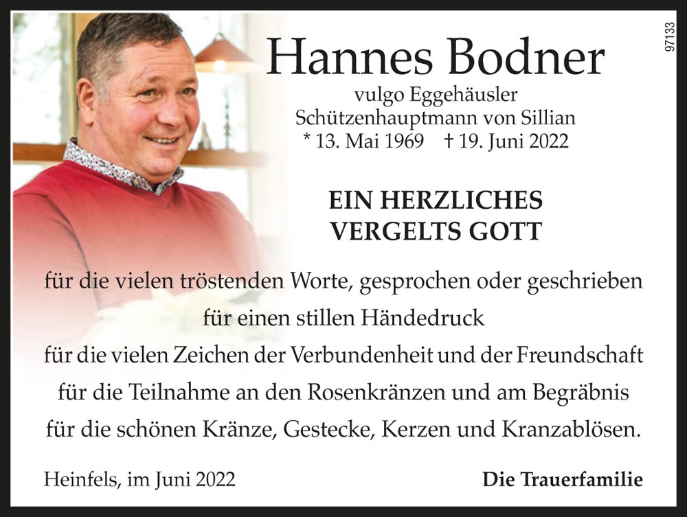 Hannes Bodner vlg. Eggeh&auml;usler  