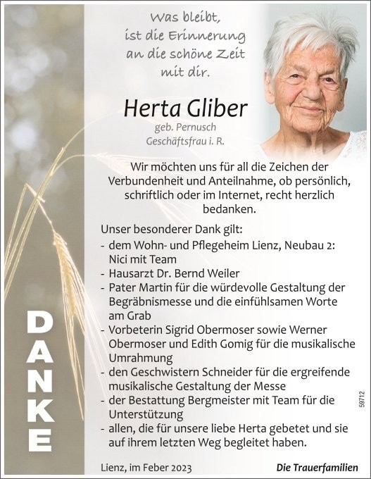 Herta Gliber