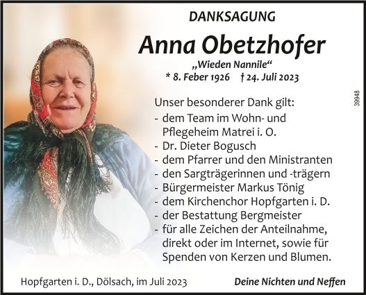 Anna Obetzhofer