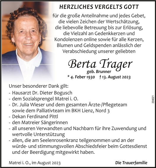 Berta Trager