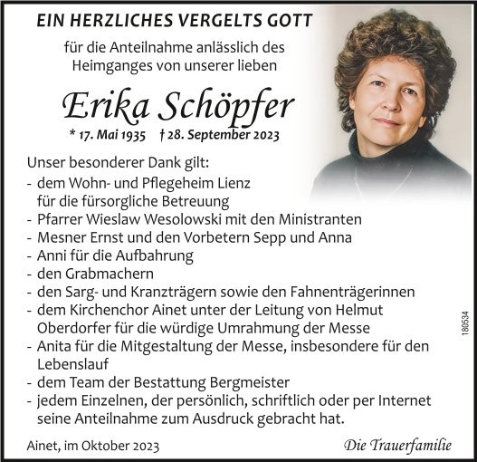 Erika Sch&ouml;pfer