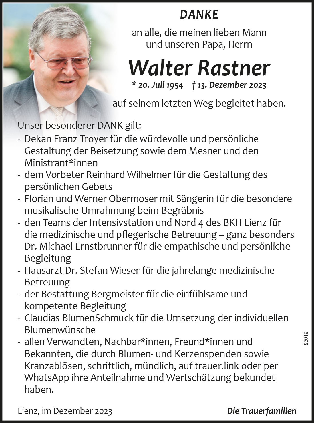 Walter Rastner