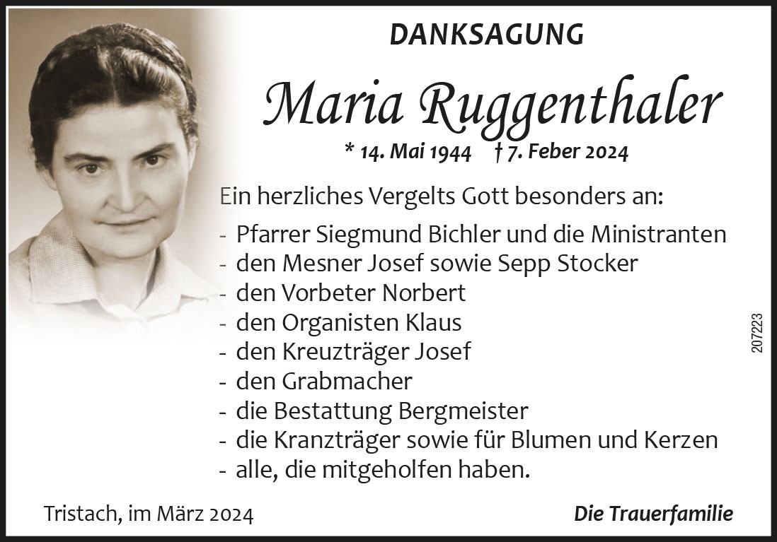 Maria Ruggenthaler