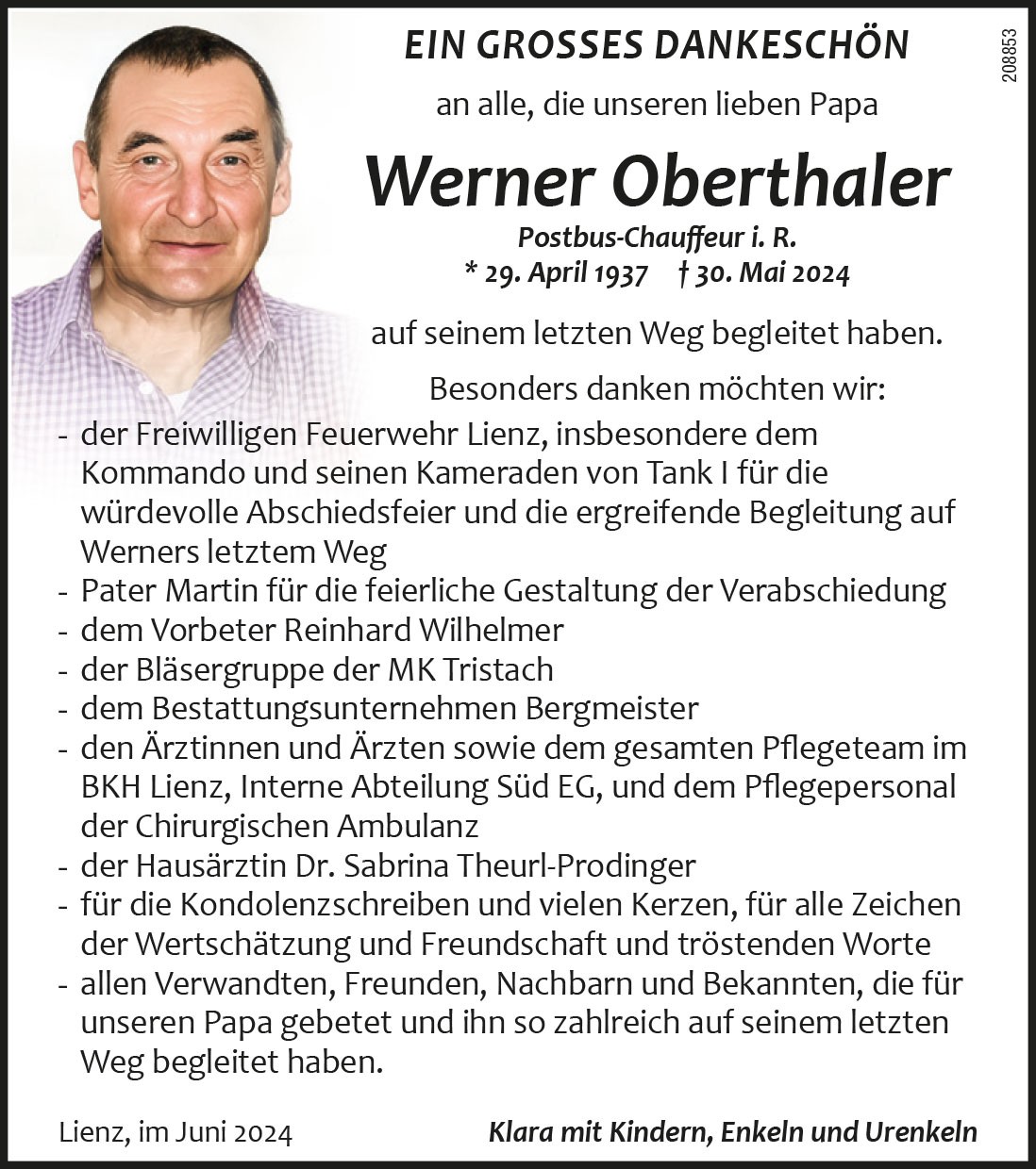 Werner Oberthaler