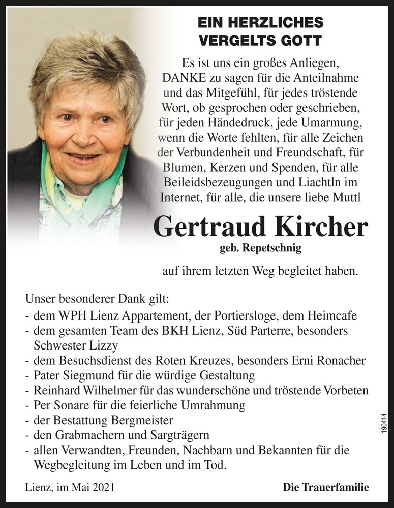 Gertraud Kircher