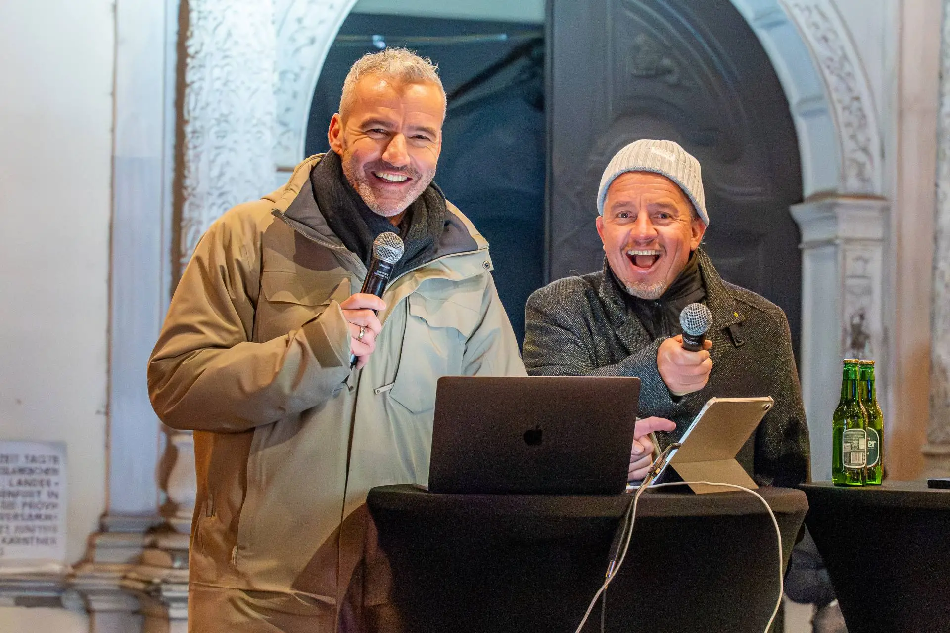 Launig moderiert wurde die Krampus-Show von Joschi Peharz und Harald Wieser.