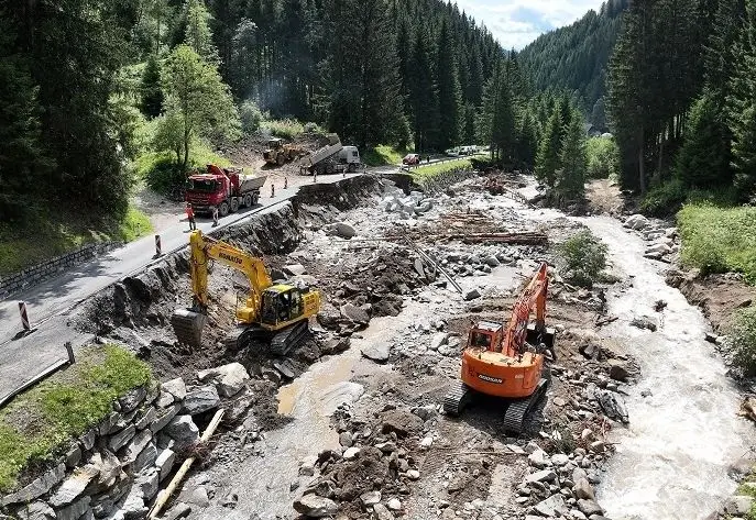 Innerkremser Straße ab morgen befahrbar
