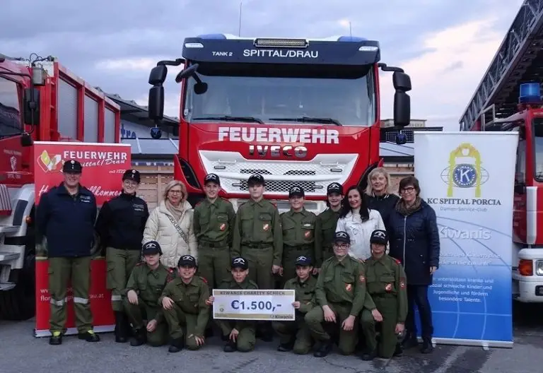 Kiwanis unterstützen Jungfeuerwehr