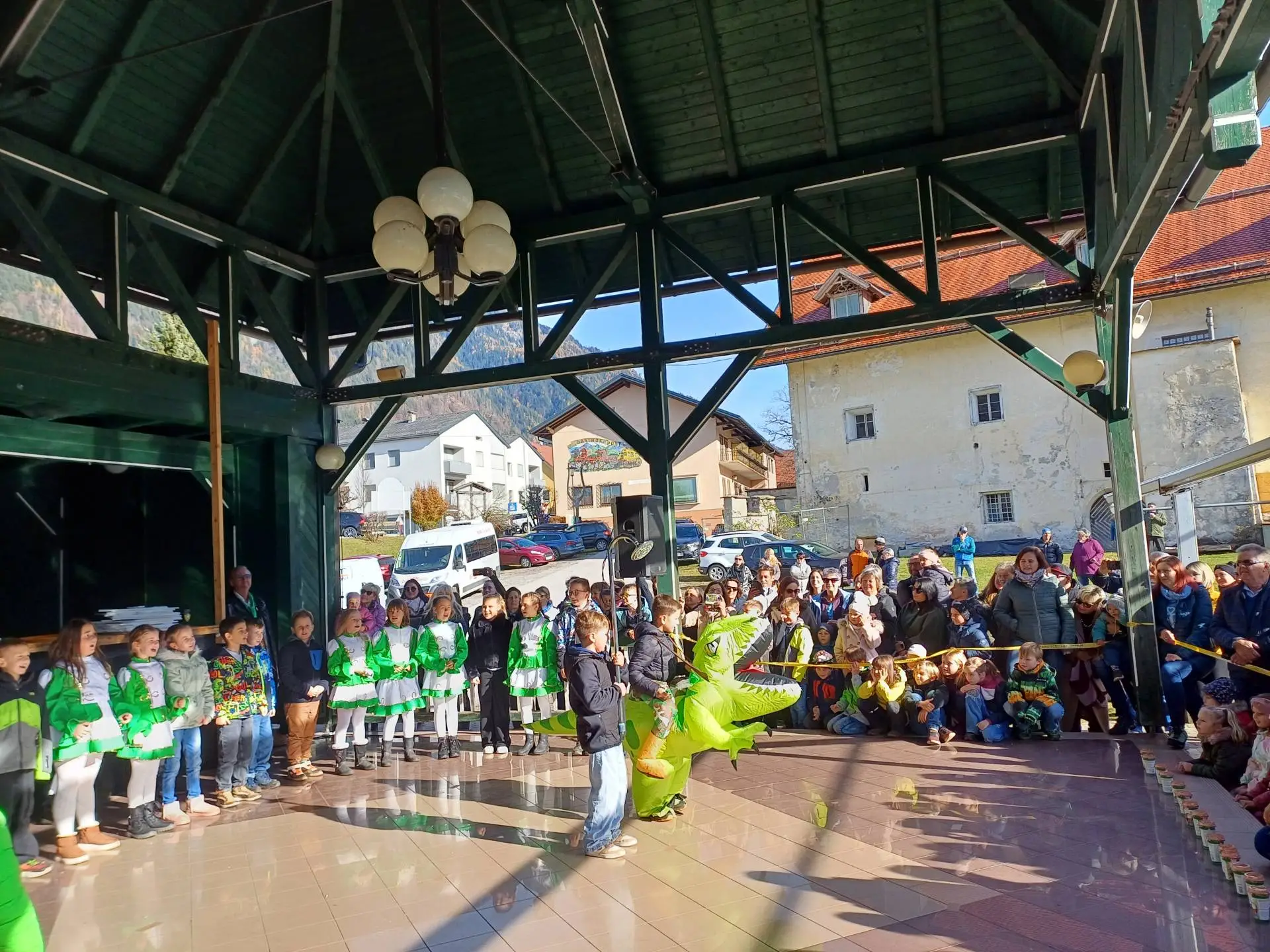 Eine besondere Performance lieferten die Kids der VS Steinfeld.