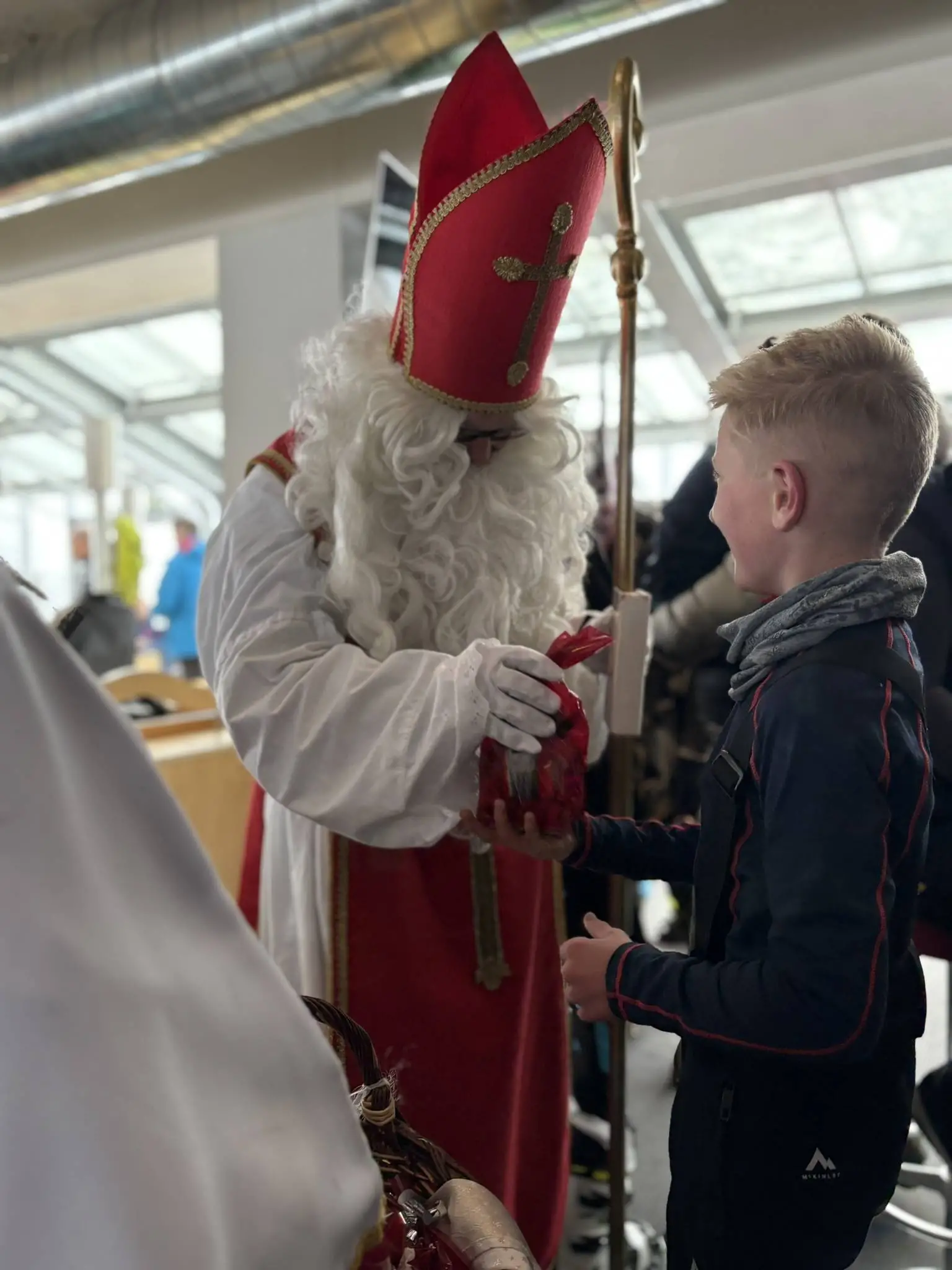 Vonseiten der Mölltaler Gletscher Bergbahnen gab es eine kleine Nikolo-Überraschung.