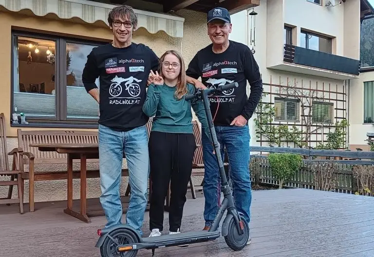 Ein e-Scooter für Theresia-Catharina