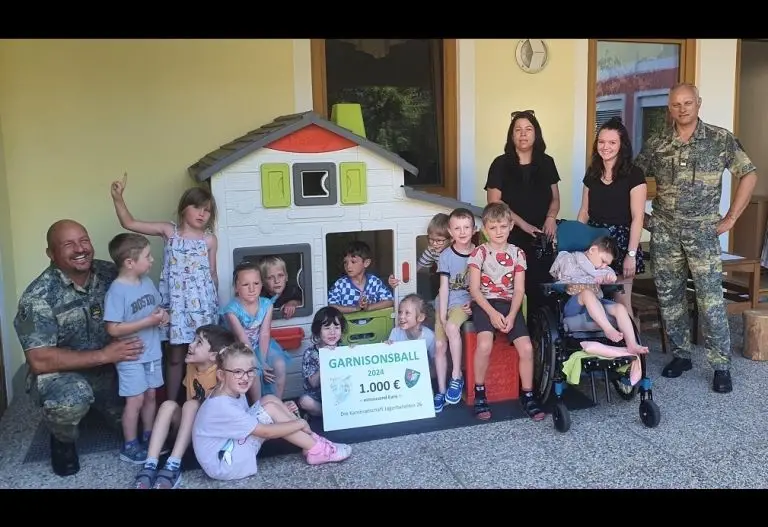 Spittaler Soldaten spendeten für den guten Zweck