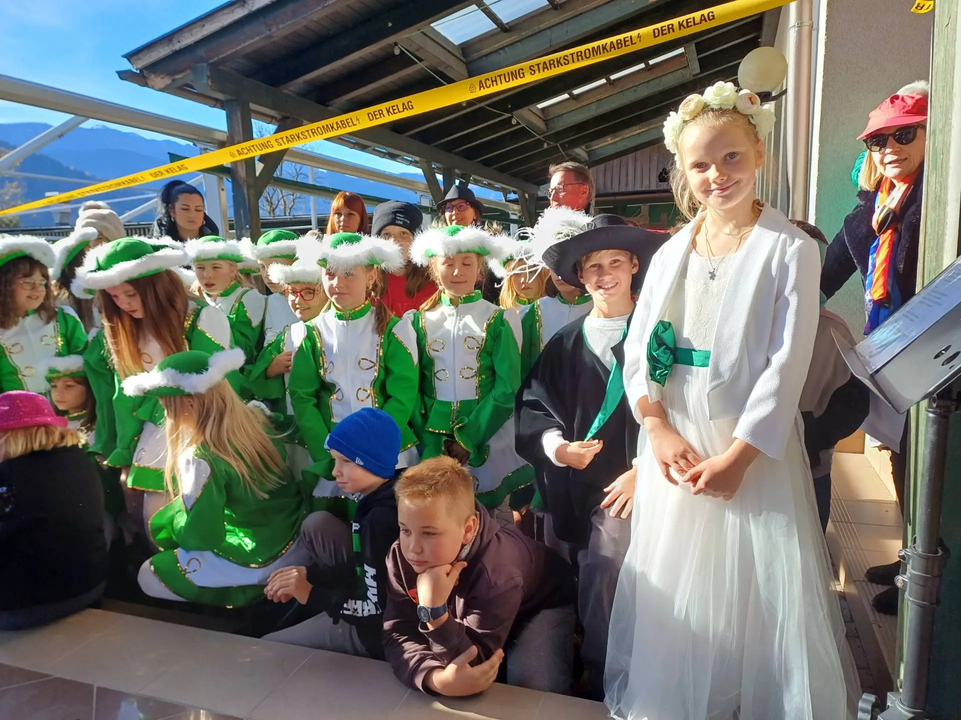 In Steinfeld wurde der Fasching lautstark geweckt.