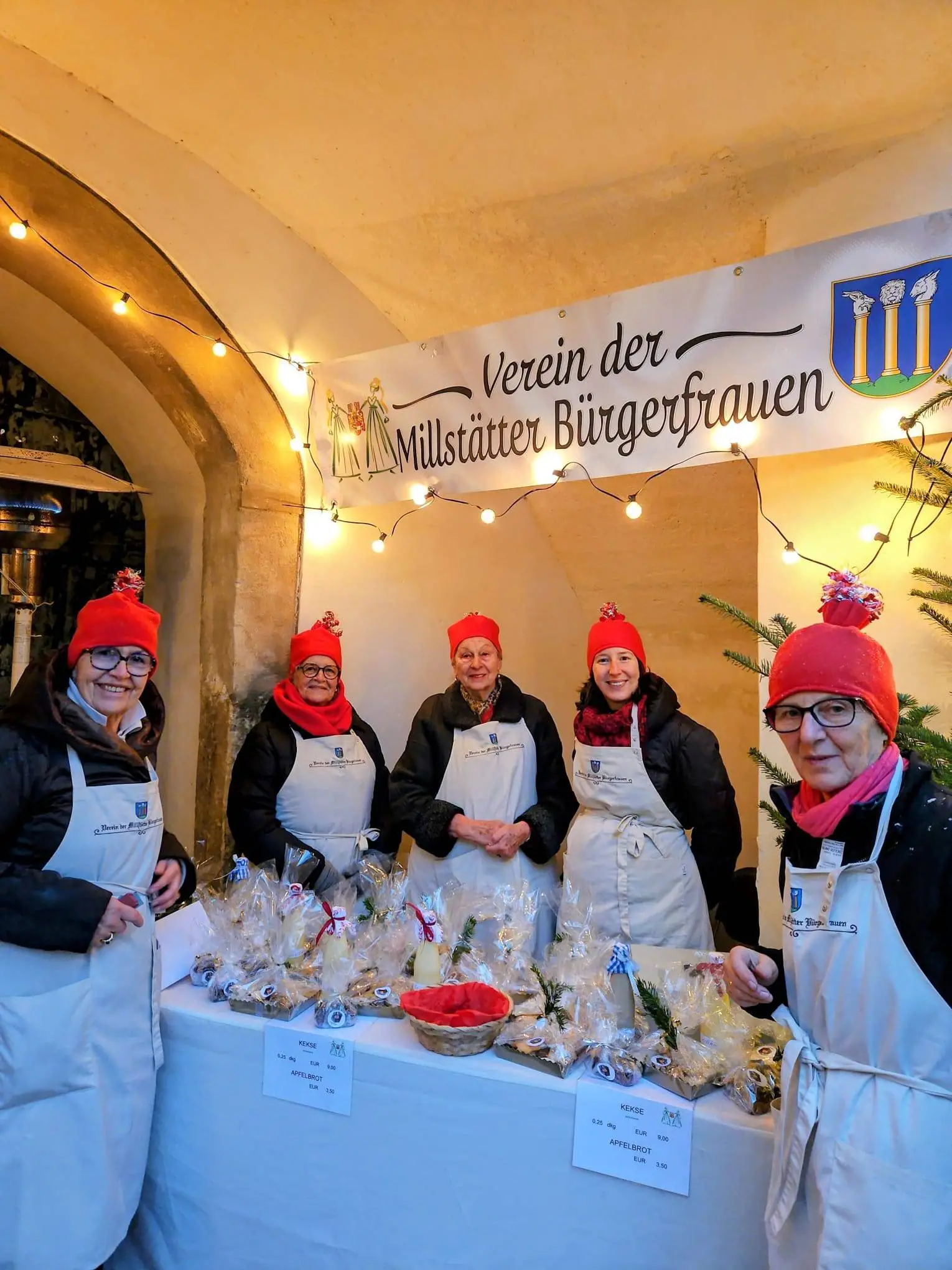 Die Millstätter Bürgerfrauen tun mit dem Erlösen ihres Adventmarktes Gutes. Foto: privat