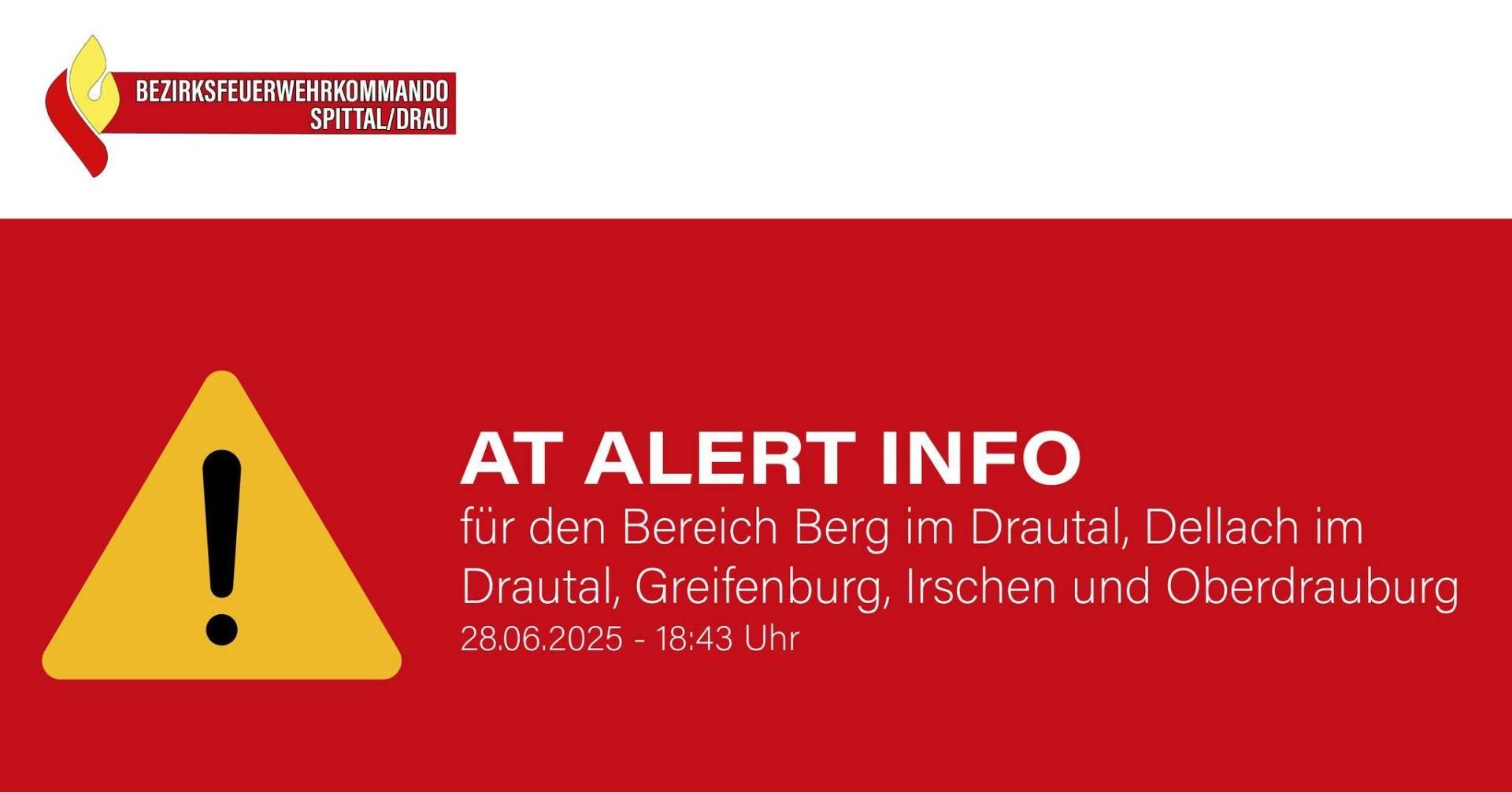 Eine Zivil-Warnung f&uuml;r Oberk&auml;rnten wurde ausgegegen.