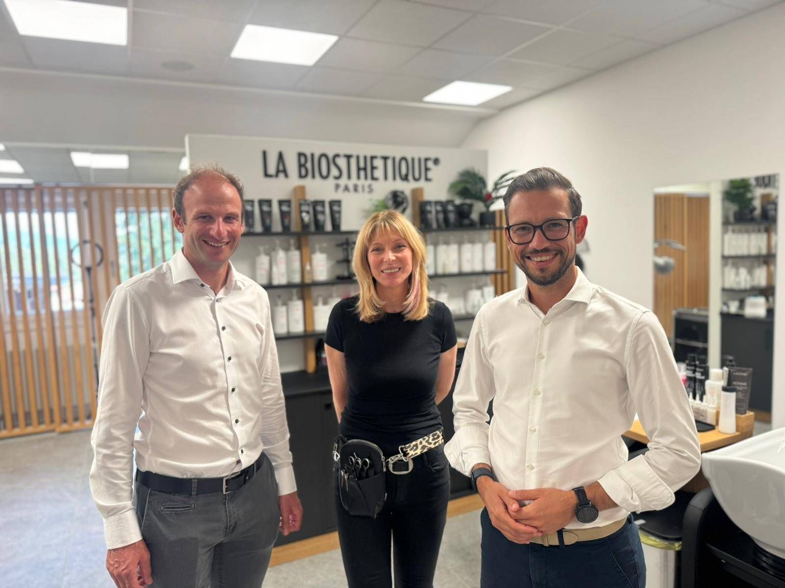Betriebsbesuch im Haarstudio Trendsetter