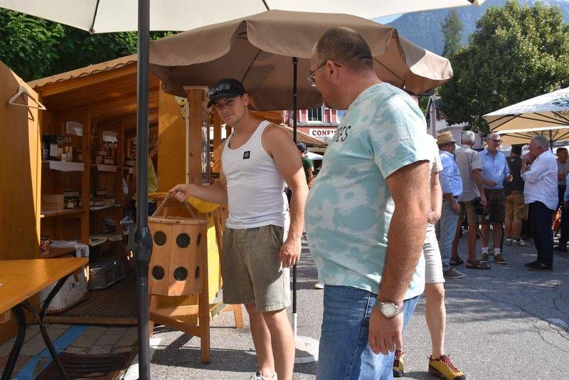 Wieviel wog der Bienenschwarm?