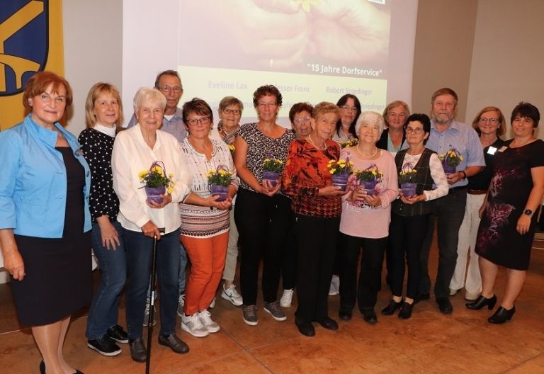 &bdquo;Dorfservice&ldquo; feierte 15 Jahre