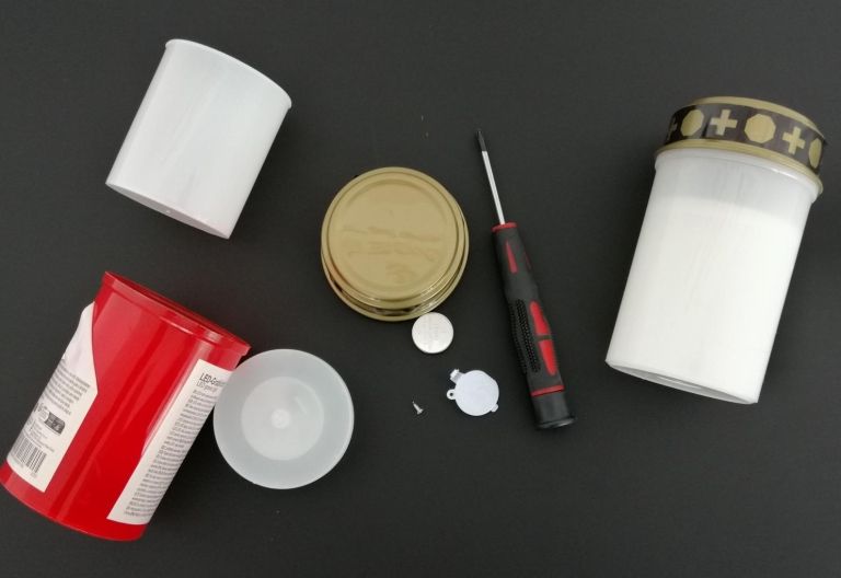 Auch LED Grabkerzen k&ouml;nnen brandgef&auml;hrlich werden