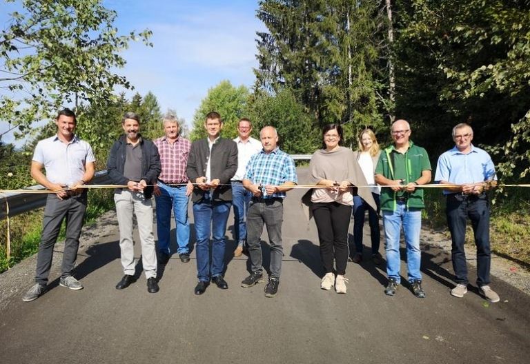 L&auml;ndliches Wegenetz ausgebaut