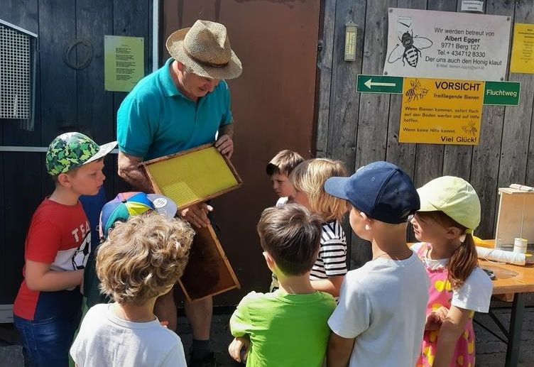 Berger Kinder auf den Spuren von Slow Food