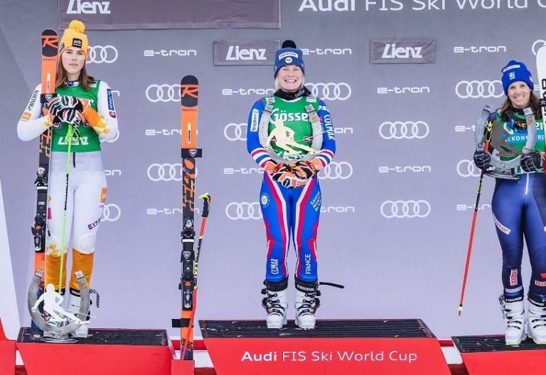 Franz&ouml;sin Worley gewinnt RTL in Lienz