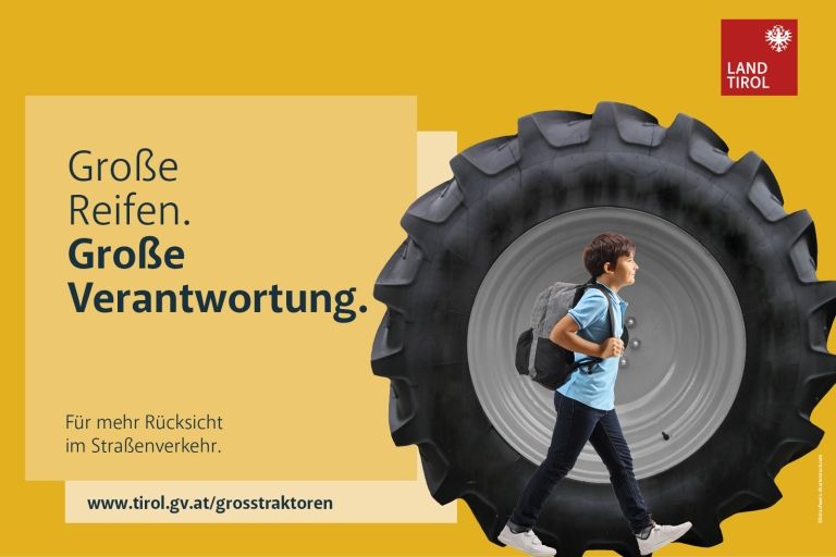 Kampagne: Gro&szlig;e Reifen - Gro&szlig;e Verantwortung