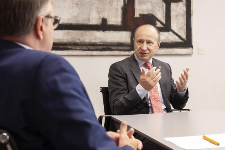 Ukrainischer Botschafter in Tirol: Dank und Austausch