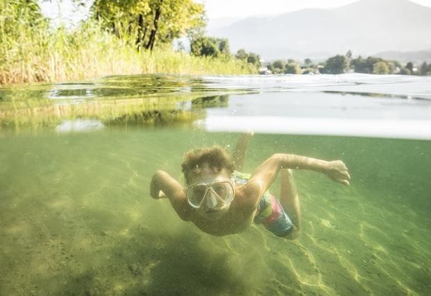 Unsere Seen haben ausgezeichnete Wasserqualit&auml;t